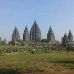 Prambanan temple in Central java