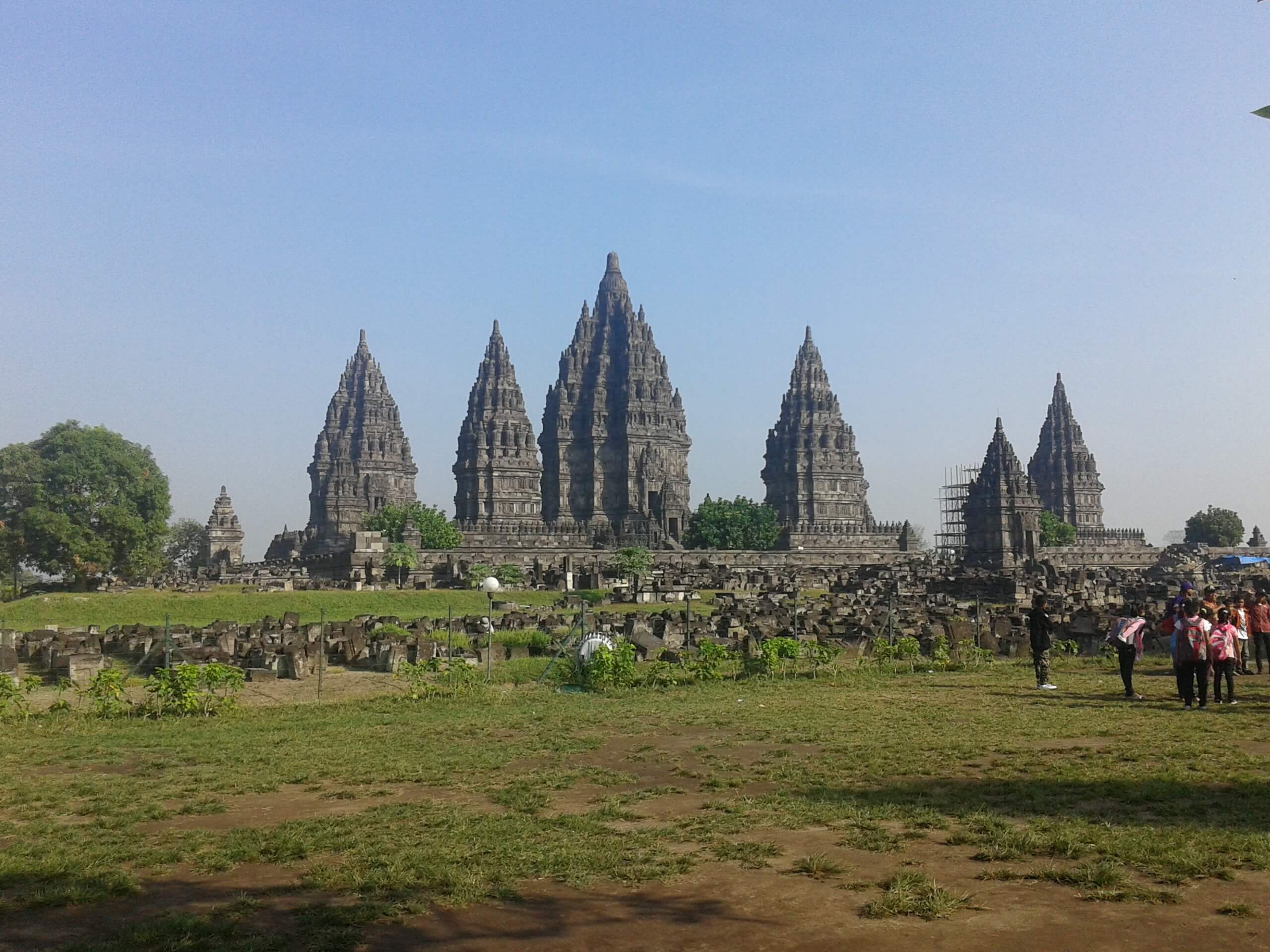Prambanan temple in Central java