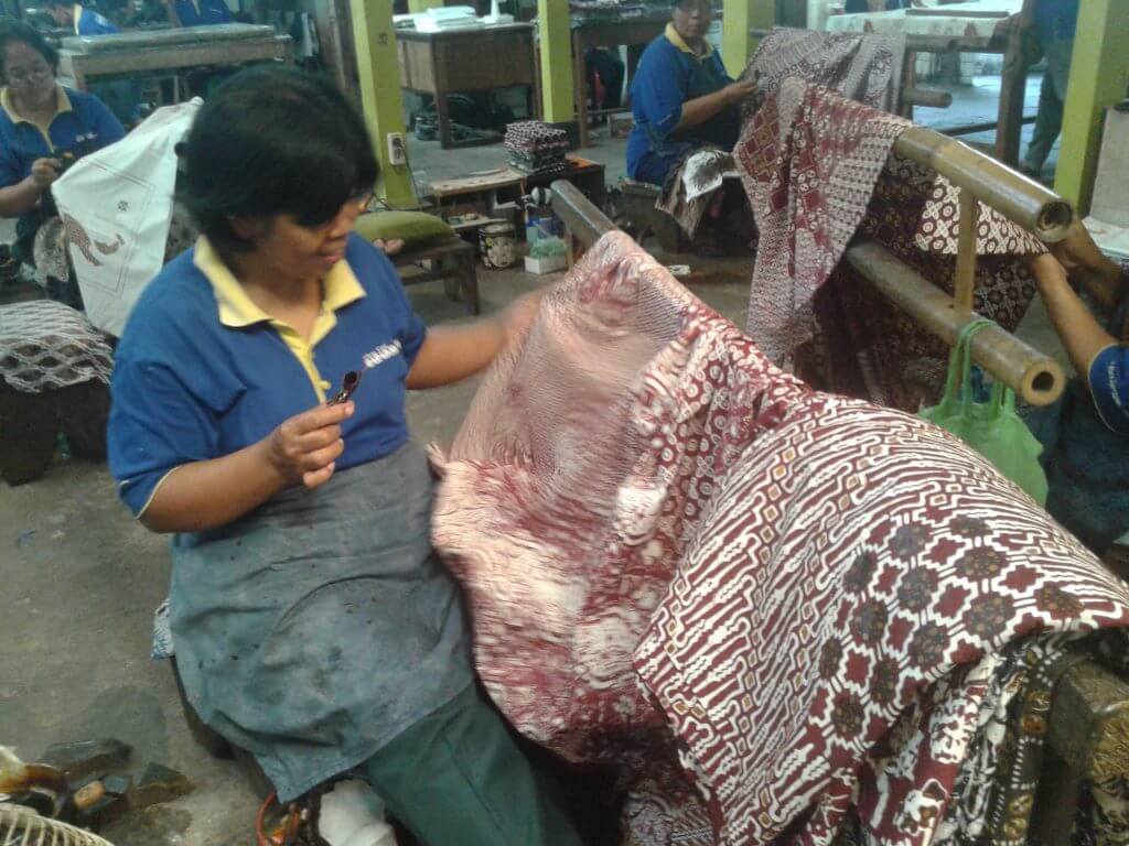 Batik Classic by hand in Jogjakarta