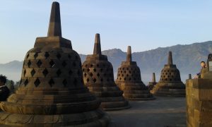 Stupa in Borobudur Temple