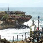 Cable cart to reach Timang Island