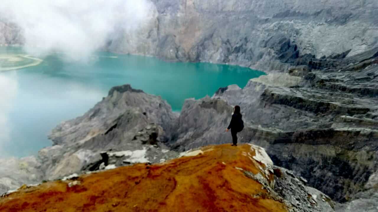 Ijen Crater in East Java
