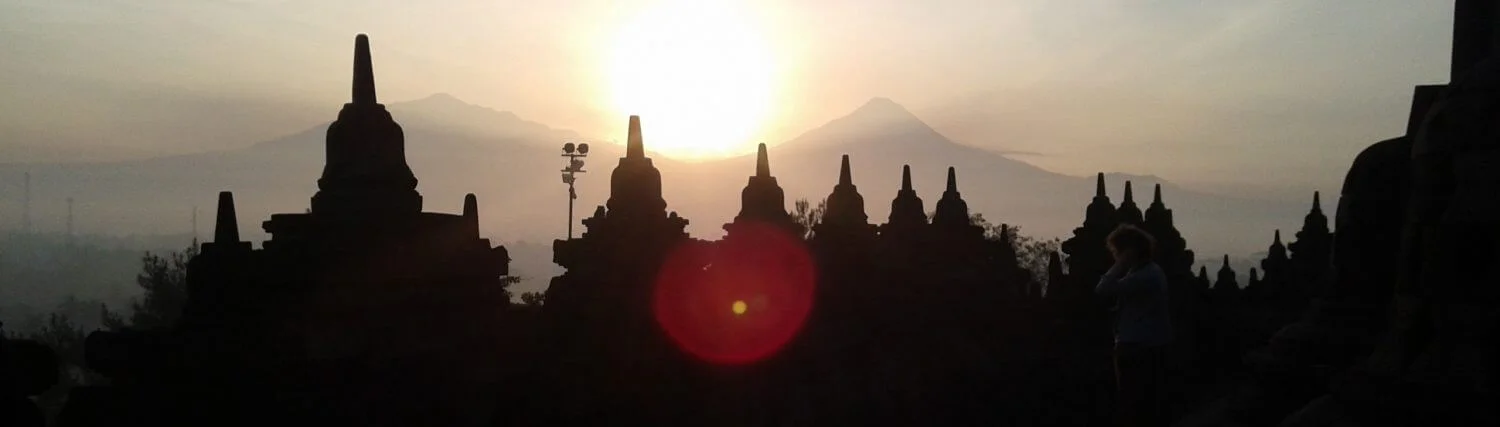 BorobudurTemple the largest Buddhist temple in the world