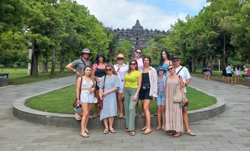 Visit Borobudur temple the largest ancient Buddhist temple in Central Java